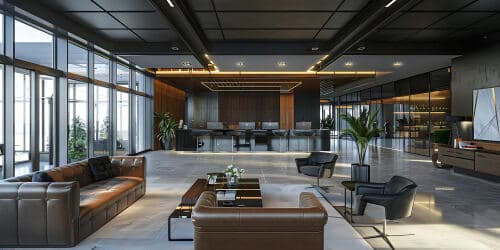 CyberWorks lobby